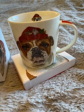 Nordstrom Holiday Bulldog Trend Mug “Reggie”